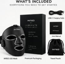 INTEO Radiance Pro LED Therapy Mask by Luminate Skin Lab